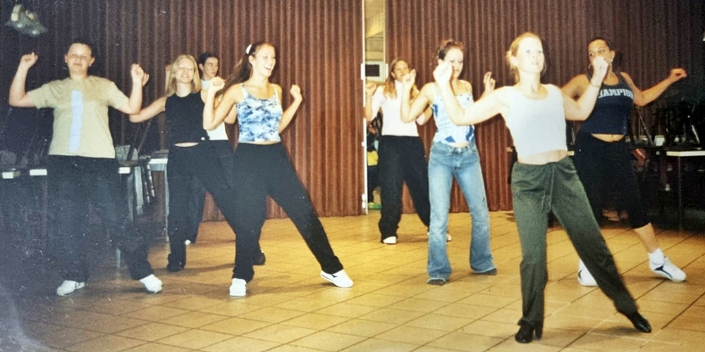 2001 | Die ersten Auftritte der&nbsp;Tanzabteilung